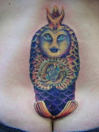 Fish Goddess (After)
